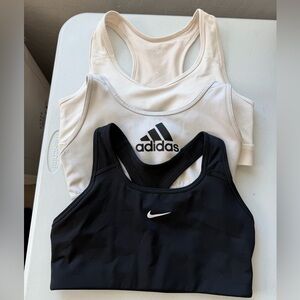 Adidas and Nike Sports Bras Set